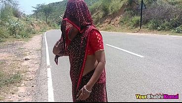 I find a hot bhabhi when am going on the way impress her and took for my room and fuck her